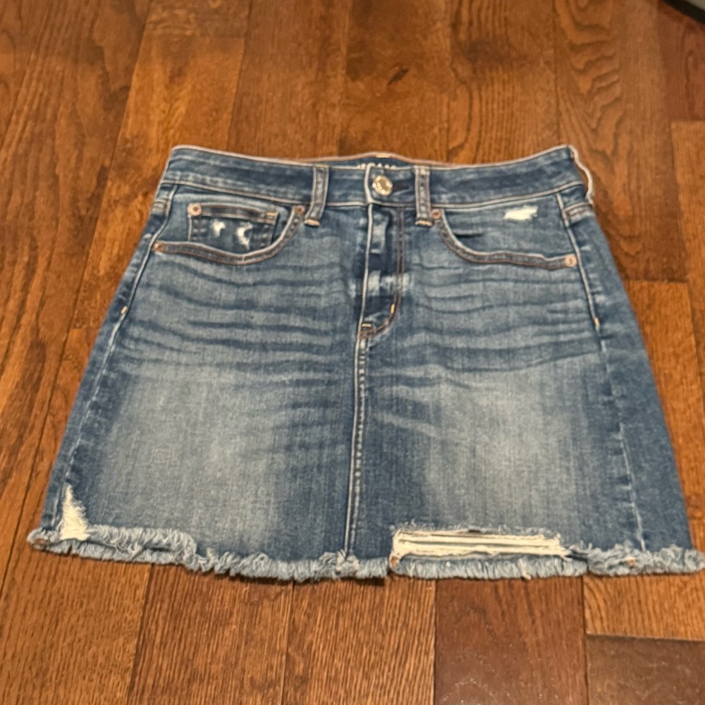 American Eagle Blue Jean skirt- EUC